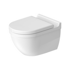 Duravit Starck 3 Rimless Wall Hung Toilet Pan - Alpine White D2527090-P