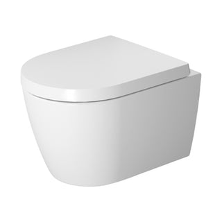 Duravit Me By Starck Compact Wall Mount Pan - P-Trap