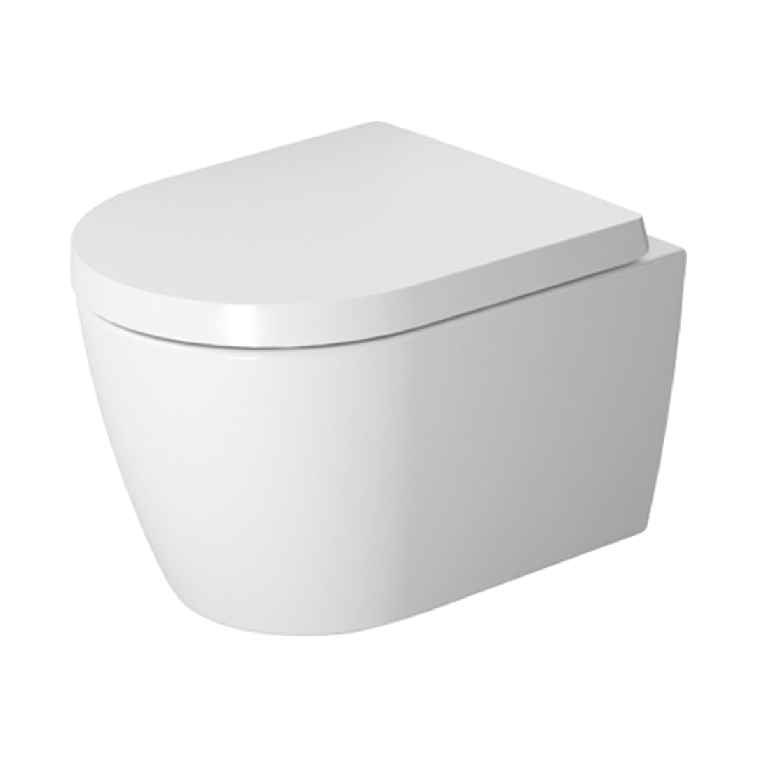 Duravit Me By Starck Compact Wall Mount Pan - P-Trap
