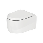 Duravit Qatego Wall Hung Rimless Toilet Pan - Alpine White D7000300