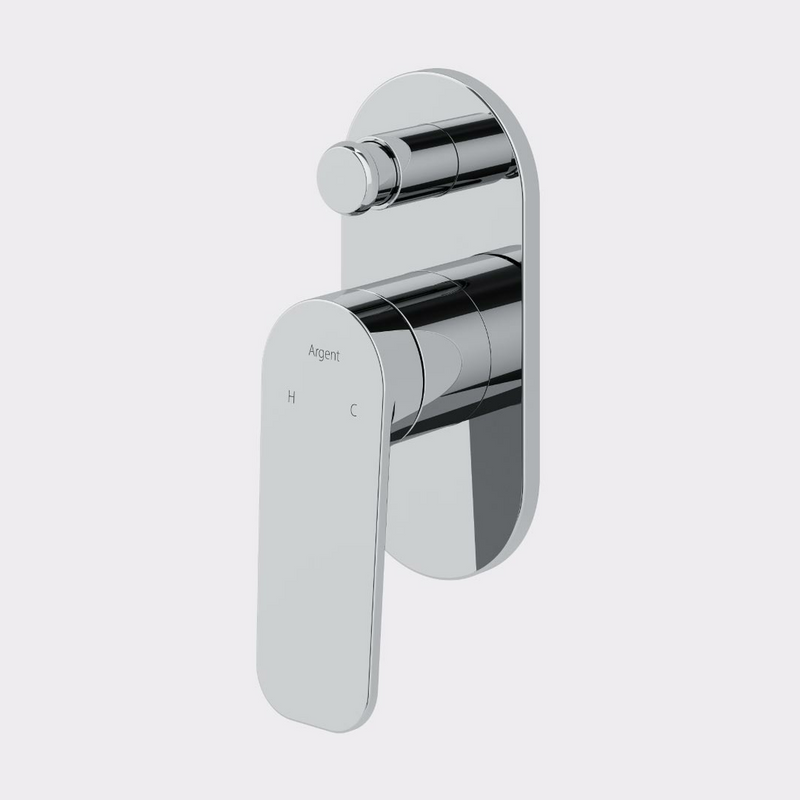 Argent Pace 2.0 Diverter Mixer Set (Includes In-Wall Body) - LF Chrome