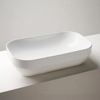 Studio Bagno Decus 50 Above Counter Basin - Gloss White - 1950-12-01 00:00:00 +1000
