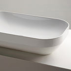 Studio Bagno Decus 60 Above Counter Basin - Gloss White - 1960-12-01 00:00:00 +1000
