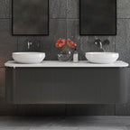 Studio Bagno Decus 60 Above Counter Basin - Gloss White - 1960-12-01 00:00:00 +1000