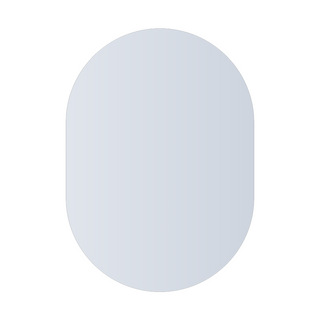 Thermogroup Pill Shape Polished Edge Glue-to-Wall Mirror Includes Demister - DP5070GTD