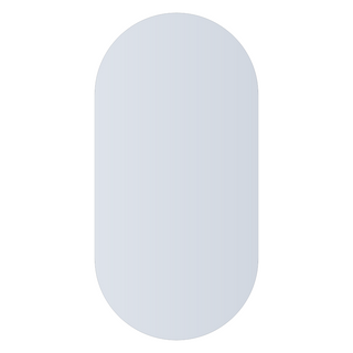 Thermogroup Pill Shape Polished Edge Mirror with Hangers Includes Demister - DP6012HND