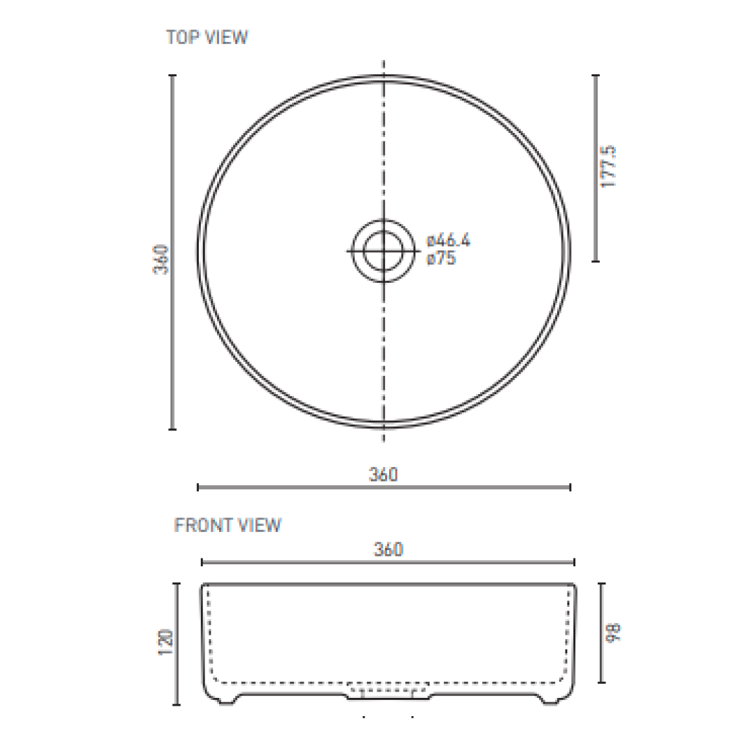 Decina Florencia Silver/Matte White Basin - FLBSS