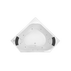 Decina Angelique 1295 Contour 14 Jet Spa Bath - AN1295CNSPAWC