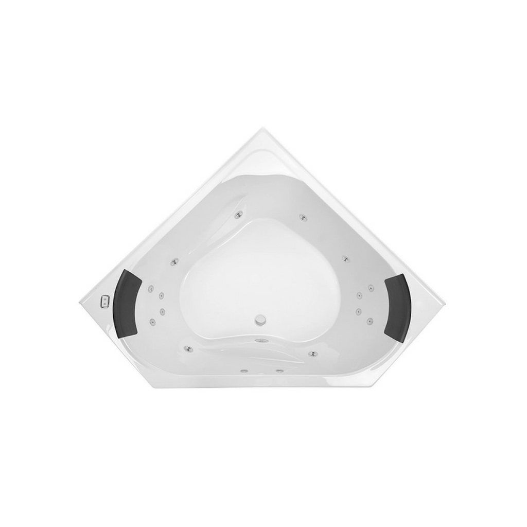 Decina Angelique 1465 Contour 14 Jet Spa Bath - AN1465CNSPAWC