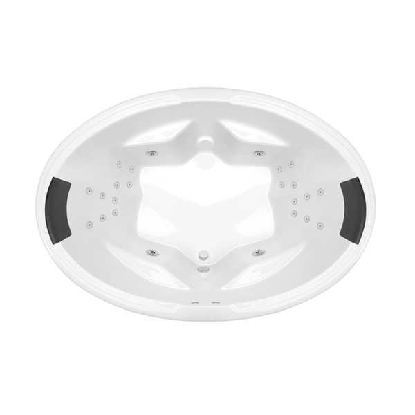 Decina Duo 1850 Dolce Vita 24 Jet Island Spa Bath