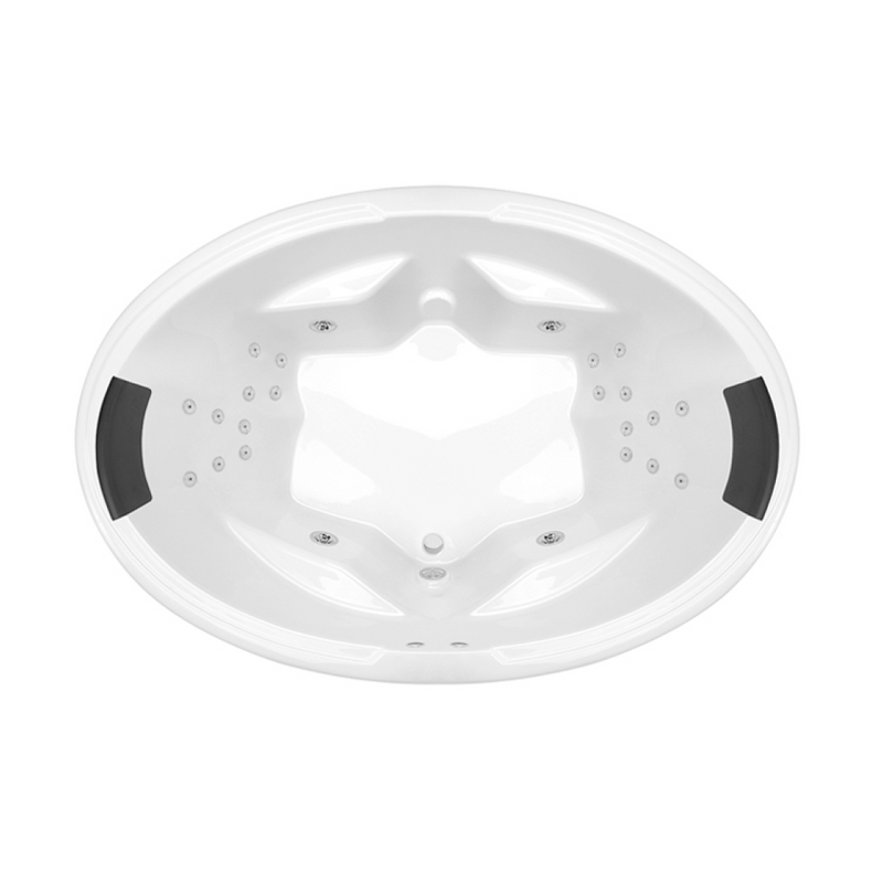 Decina Duo 1850 Dolce Vita 24 Jet Island Spa Bath