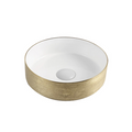 Decina Florencia Gold/Gloss White Basin - FLBWGG