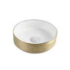 Decina Florencia Gold/Gloss White Basin - FLBWGG