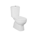 Decina Novara Rimless Close Coupled Toilet Suite - NOTSCCS