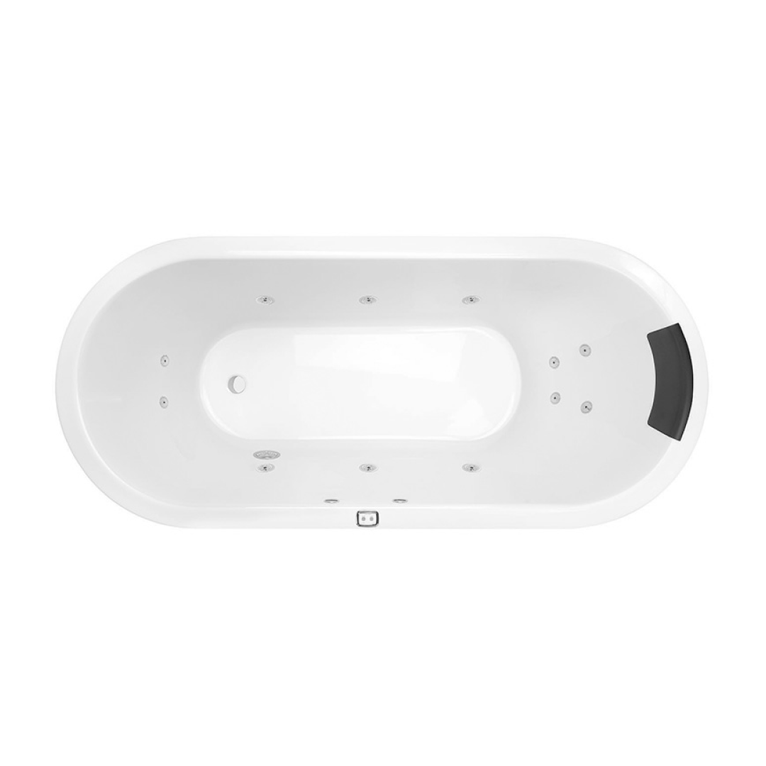 Decina Uno 1530 Contour 12 Jet Spa Bath - UN1530CNSPAWC