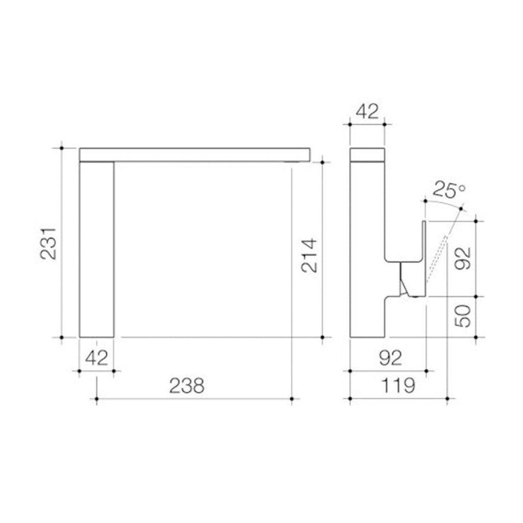 Dorf Epic Sink Mixer Black