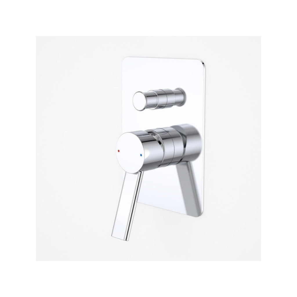 Dorf Villa Bath-Shower Mixer with Diverter - Chrome - 6904.04