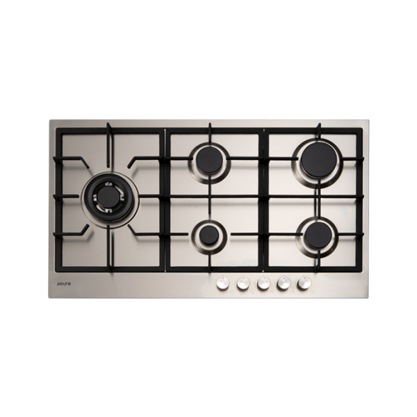 Euro Appliances 90cm 5 Burner Gas Cooktop - E90CTWX