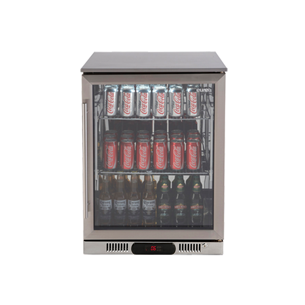Euro Appliances 138lt Single Door Beverage Cooler Package - EA60WFSX2R