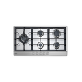 Euro Appliances 90cm Gas Stainless Steel Cooktop - ECT900GX3