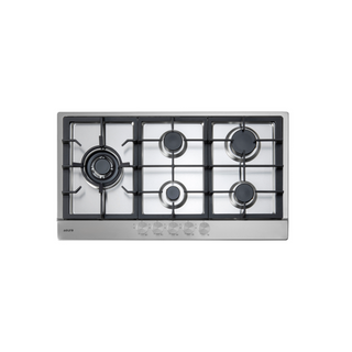 Euro Appliances 90cm Gas Stainless Steel Cooktop - ECT900GX3