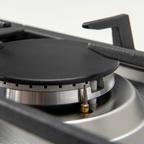 Euro Appliances 90cm Stainless Steel 5 Burner Gas Cooktop Left Hand Wok - ECT90G5X