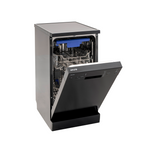 Eurostyle 45cm Freestanding Dishwasher - Black EDS45BK