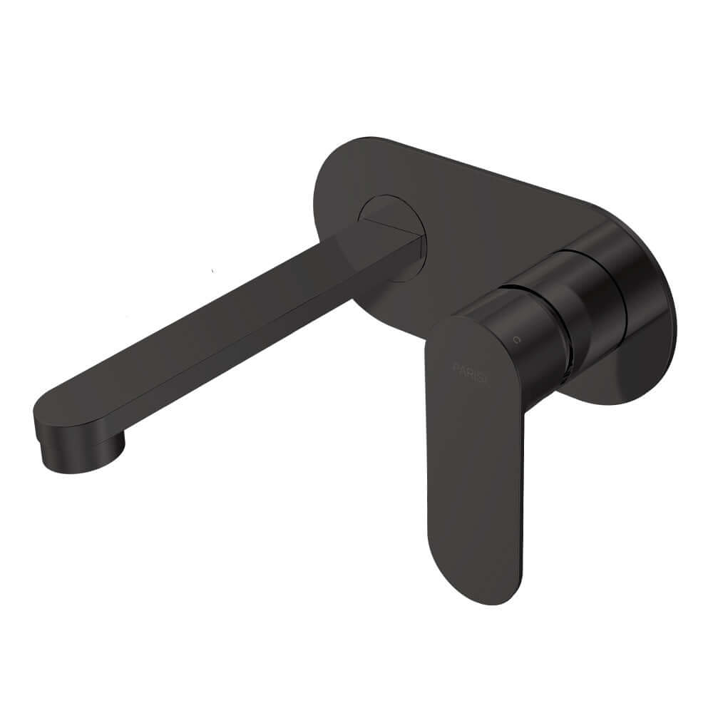 Parisi Ellisse II Wall Mixer with 160mm Spout on Elliptical Plate - Fucile - EE2.01-2E160.50