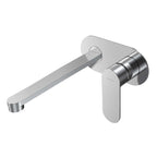 Parisi Ellisse II Wall Mixer with 220mm Spout on Elliptical Plate - Chrome - EE2.01-2E220