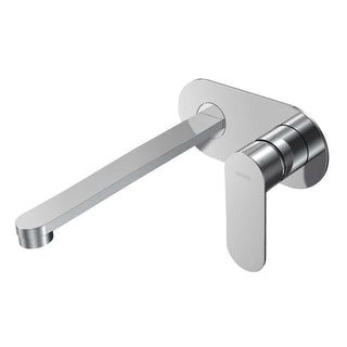 Parisi Ellisse II Wall Mixer with 220mm Spout on Elliptical Plate - Chrome - EE2.01-2E220