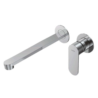 Parisi Ellisse II Wall Mixer with 220mm Spout (Individual Flanges) - Chrome - EE2.01-2RF220