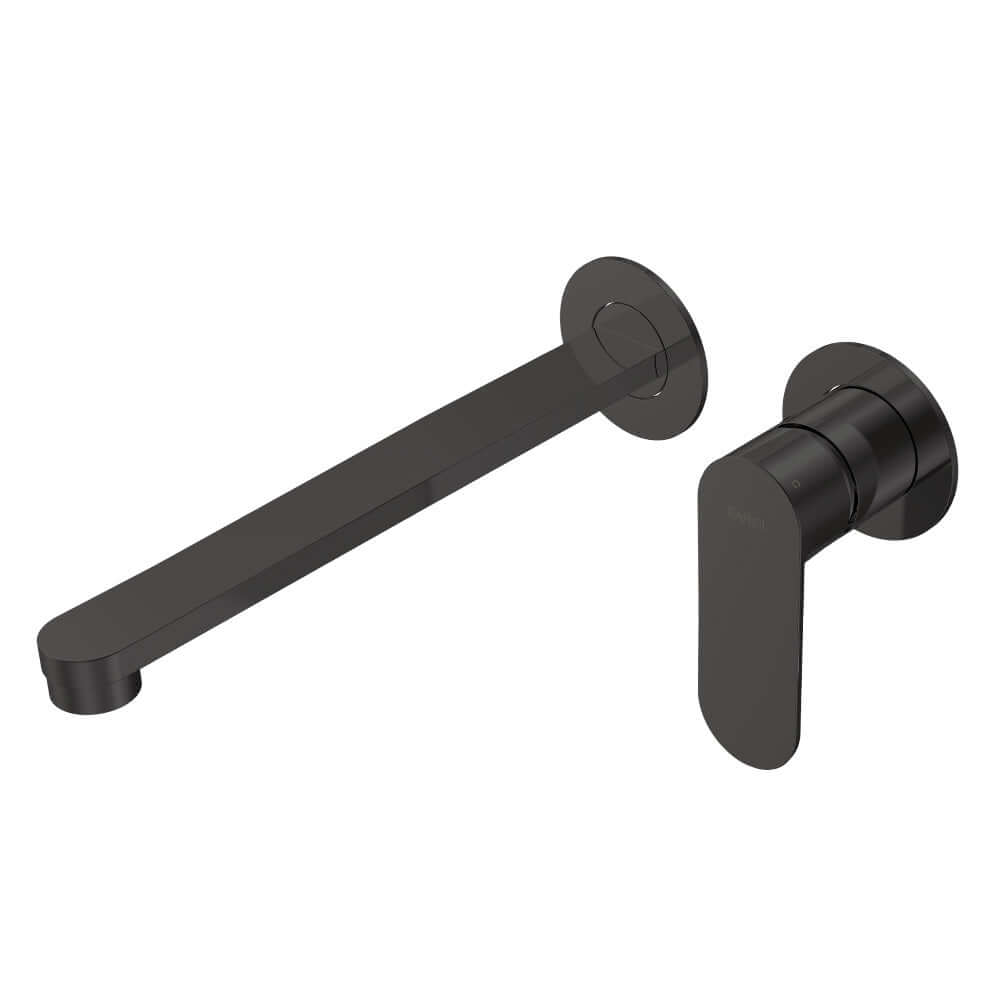 Parisi Ellisse II Wall Mixer with 220mm Spout (Individual Flanges) - Fucile - EE2.01-2RF220.50