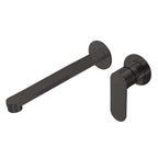 Parisi Ellisse II Wall Mixer with 220mm Spout (Individual Flanges) - Fucile - EE2.01-2RF220.50