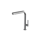 Parisi Ergo 30 Kitchen Mixer with Straight Spout and Pull Out Spray - Chrome