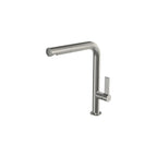 Parisi Ergo 30 Kitchen Mixer with Straight Spout and Pull Out Spray - Brushed Nickel