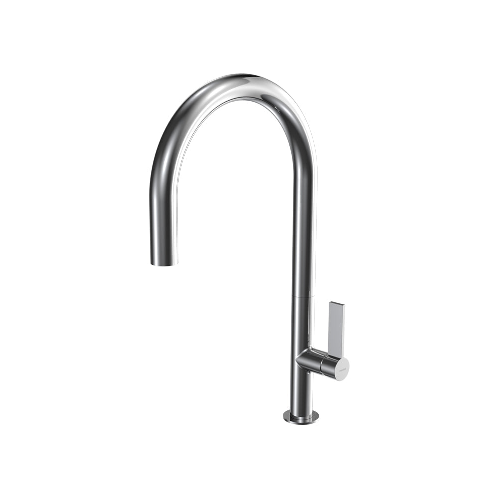Parisi Ergo 30 Kitchen Mixer with Round Spout - Chrome
