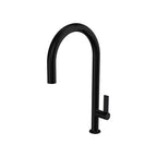 Parisi Ergo 30 Kitchen Mixer with Round Spout - Matt Black
