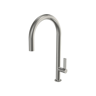 Parisi Ergo 30 Kitchen Mixer with Round Spout - Brushed Nickel
