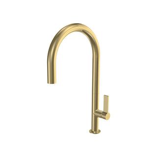 Parisi Ergo 30 Kitchen Mixer with Round Spout - Brushed Brass