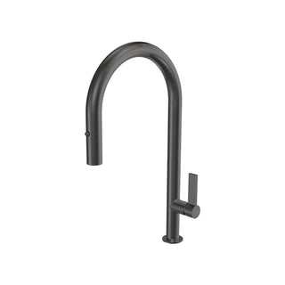 Parisi Ergo 30 Kitchen Mixer with Round Spout and Pull Out Spray - Fucile
