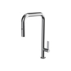 Parisi Ergo 30 Kitchen Mixer with Square Spout and Pull Out Spout - Chrome