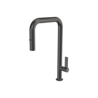 Parisi Ergo 30 Kitchen Mixer with Square Spout and Pull Out Spout - Fucile