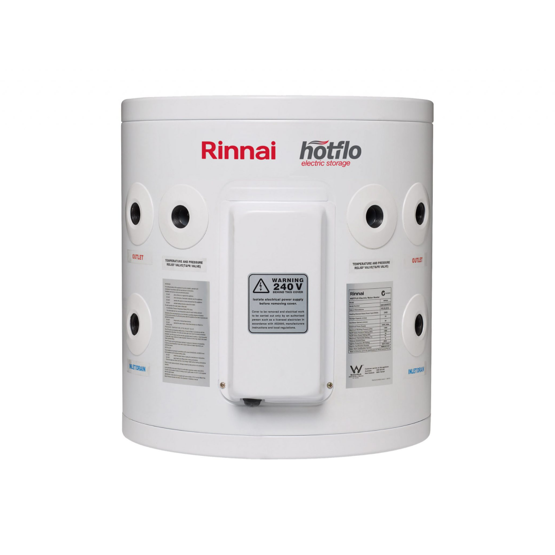 RINNAI HOTFLO PLUS - VITREOUS ENAMEL SINGLE NORMAL 25L