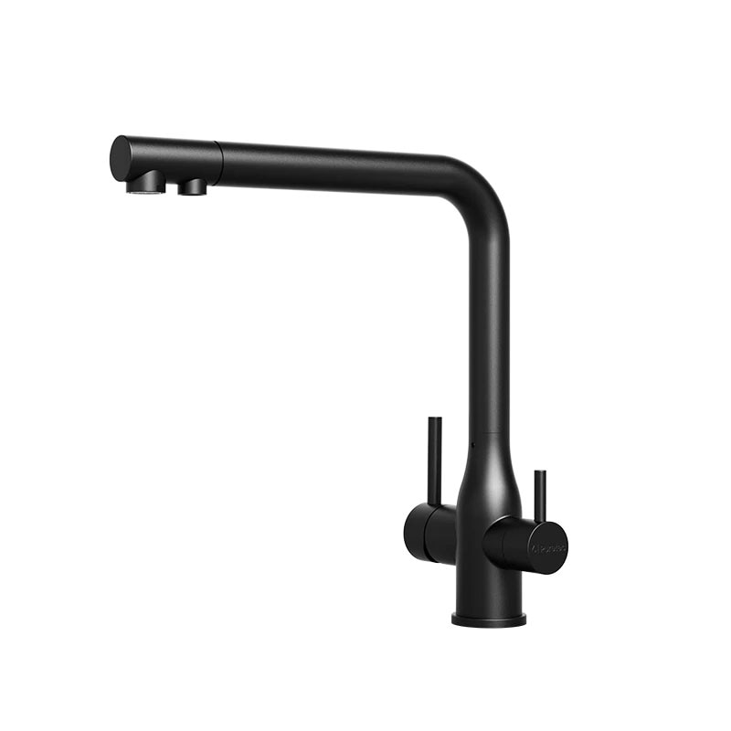 Puretec Tripla Elite 20 3-Way Mixer - LF Matt Black - ELITE-20MB-LF