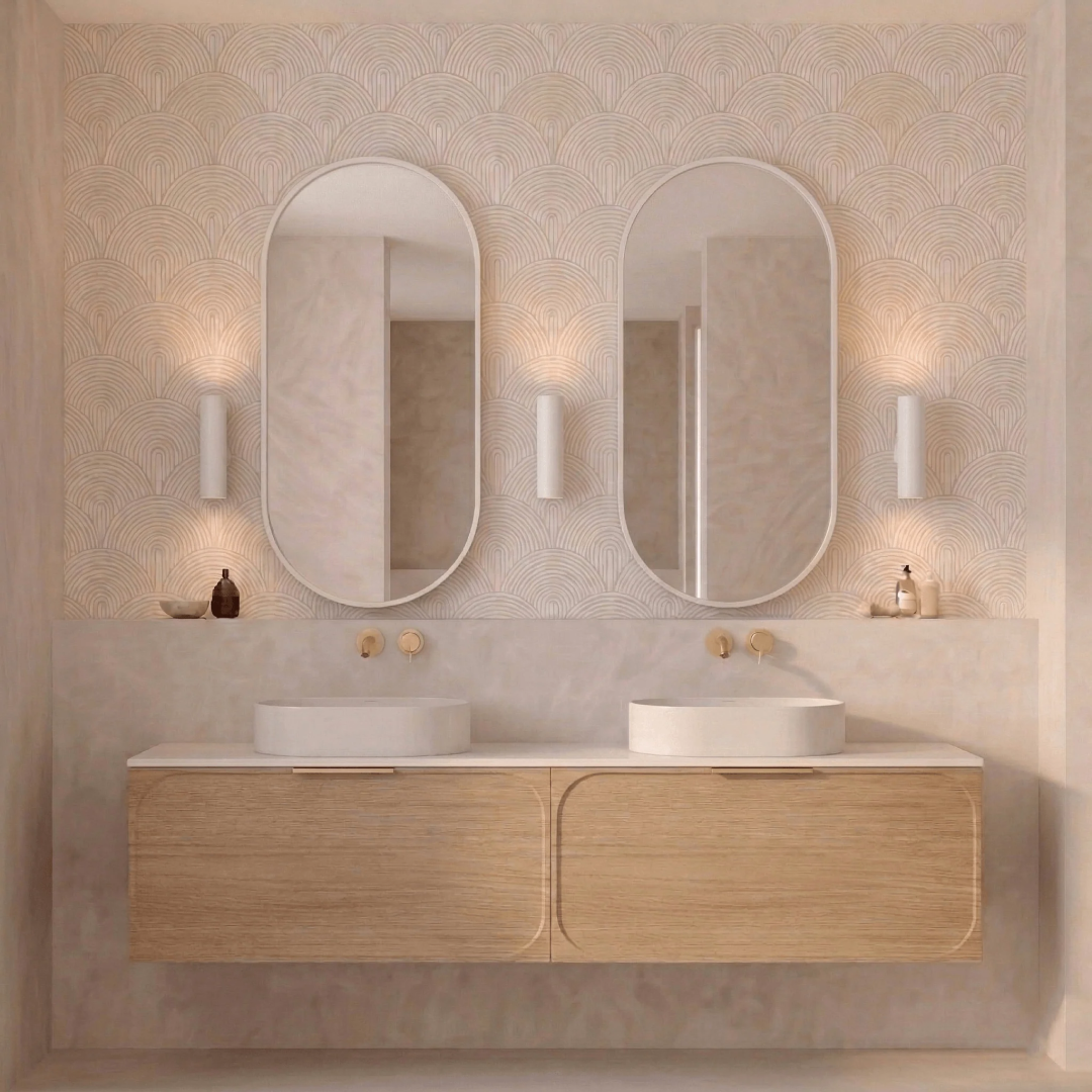 Cassa Design Elli Framed Shaving Cabinet - Matte White ELLI9045F-MW