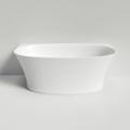 Caroma Riviere 1500mm Back to Wall Bath with Overflow - Matte White