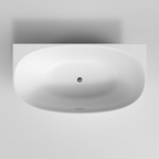 Caroma Riviere 1500mm Back to Wall Bath with Overflow - Matte White