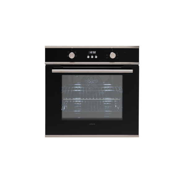 Euro Appliances 60cm 5 funcion Oven + LED Clock, 10 amp plug in - EO605SX