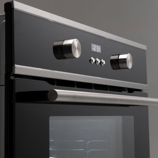 Euro Appliances 60cm 5 funcion Oven + LED Clock, 10 amp plug in - EO605SX