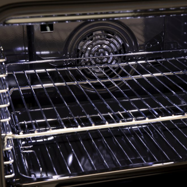 Euro Appliances 60cm 5 funcion Oven + LED Clock, 10 amp plug in - EO605SX